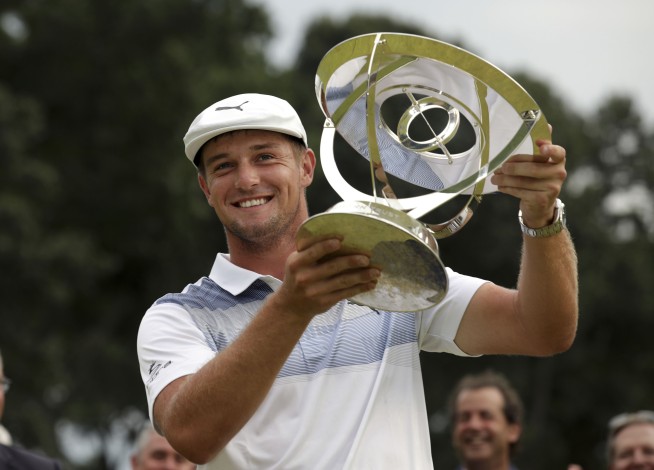 DeChambeau sails to victory in FedEx Cup playoff opener