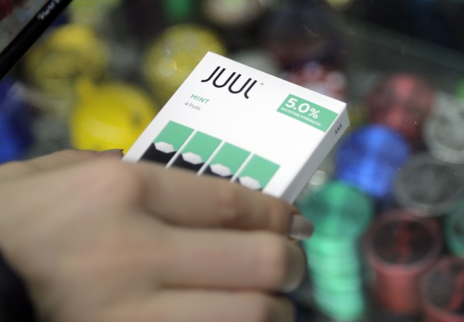 Juul halts US sales of popular mint-flavored e-cigarettes