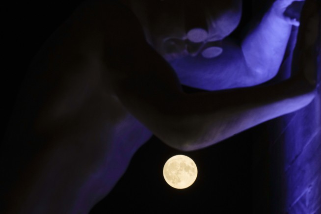 AP PHOTOS: Did you see it? Supermoon graces skies worldwide