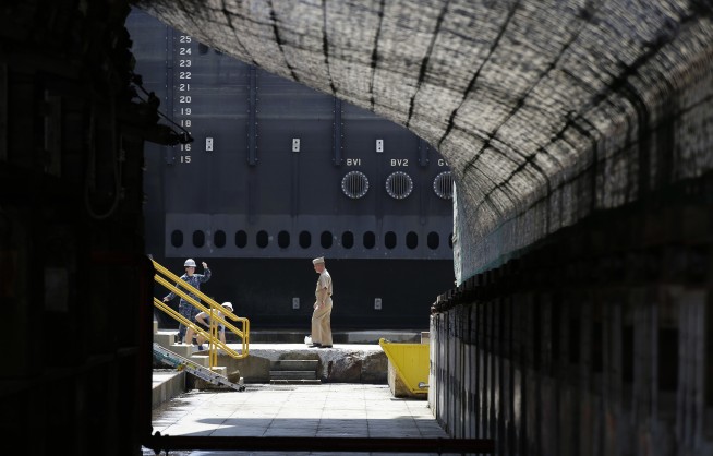 USS Constitution returns to Boston's waters after repairs