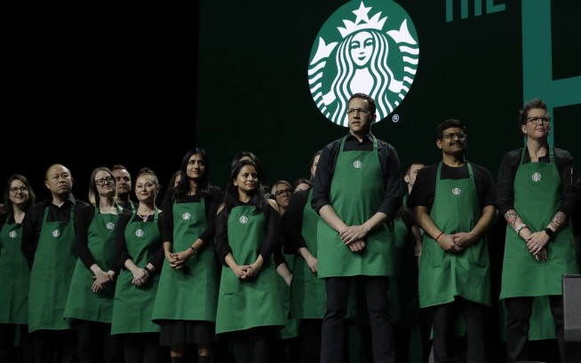 More than 2,000 Starbucks baristas go on strike to protest new dress code