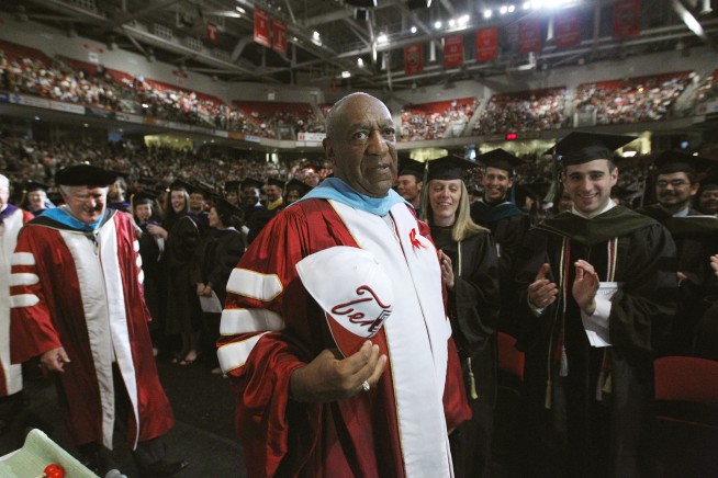 The Latest: Temple revokes Cosby's honorary degree