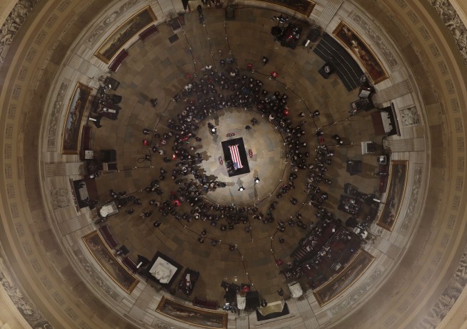 Last salute: A guide to George HW Bush's funeral