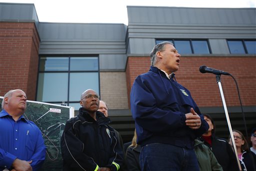 No 'signs of life' after huge Washington landslide