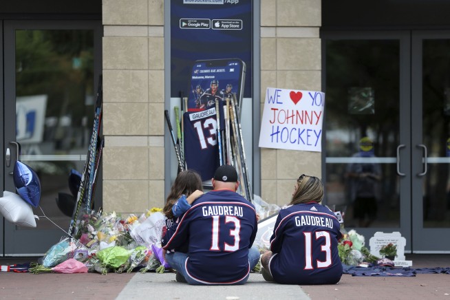 Online fundraiser for Matthew Gaudreau's widow raises more than $560K as the sports world mourns