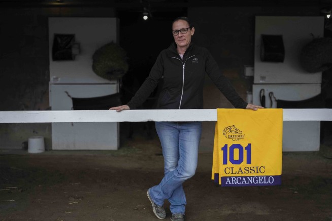 Breeders' Cup contender Practical Move dies after a gallop at Santa Anita. Arcangelo out of Classic