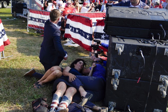 Trump injured but 'fine' after attempted assassination at rally, shooter and one attendee are dead