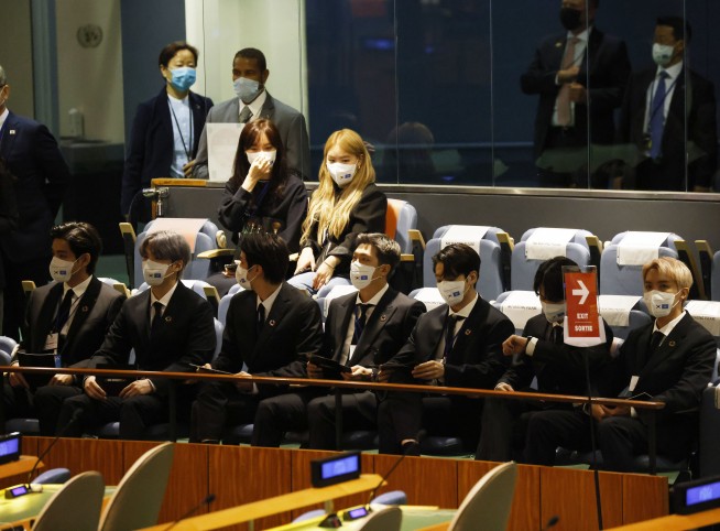 K-pop stars BTS dip into global diplomacy at UN gathering