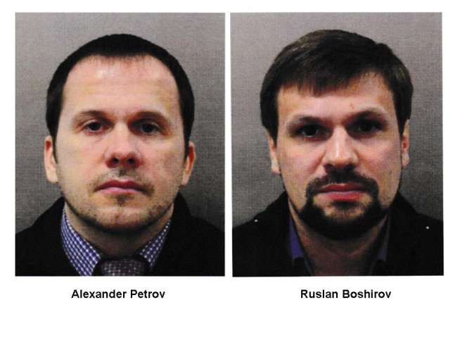 Britain charges 2 Russians over Novichok poisoning