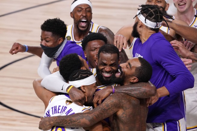 Bubble Kings: Lakers run past Heat for 17th NBA championship