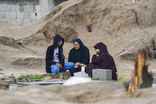 An Israeli airstrike in Gaza kills 3 sons and 4 grandchildren of Hamas' top leader