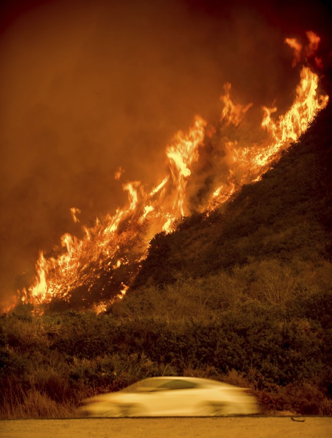 California wind, and fire danger, hits unprecedented high