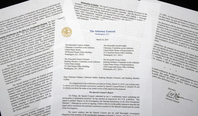 Barr, Mueller trade barbs as Russia probe rift goes public