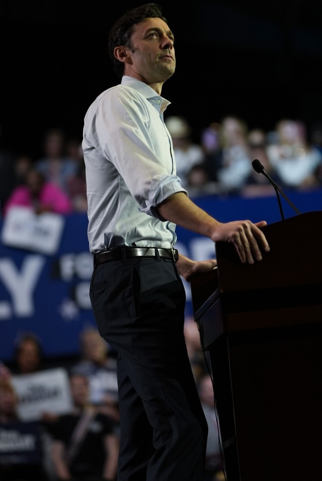 Georgia Democratic Sen. Jon Ossoff vows defiance to Trump ahead of 2026 election