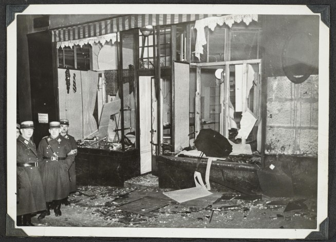 Newly discovered photos show Nazi Kristallnacht up close