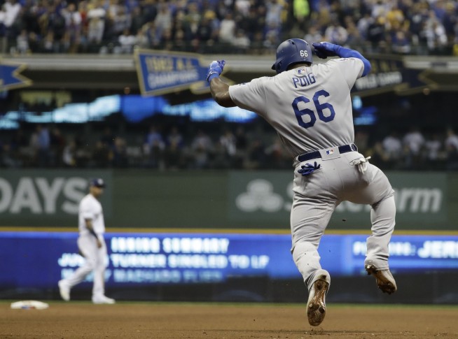 Dodgers beat Brewers in Game 7, face Red Sox in World Series