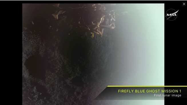 Private lunar lander Blue Ghost aces moon touchdown with a special delivery for NASA