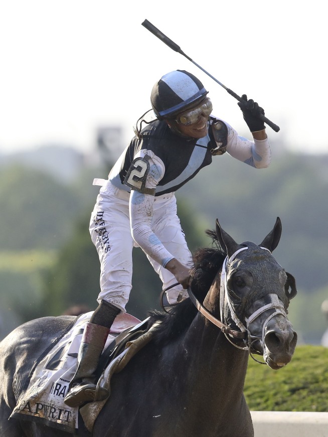 Tapwrit wins Belmont Stakes by 2 lengths for Pletcher