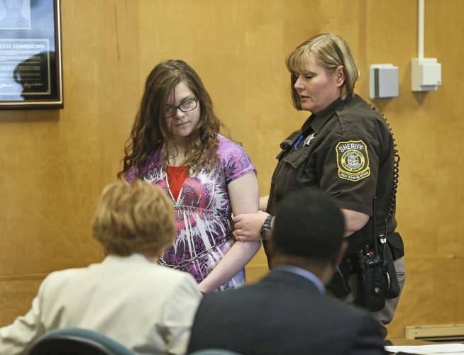 Teen pleads guilty to lesser charge in Slender Man attack