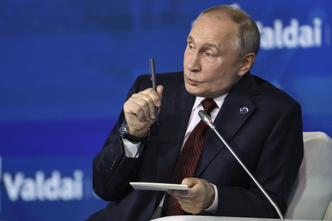 Putin congratulates Trump on his election victory in his first public comments on the US vote