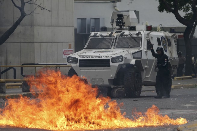 2 killed amid massive anti-government marches in Venezuela
