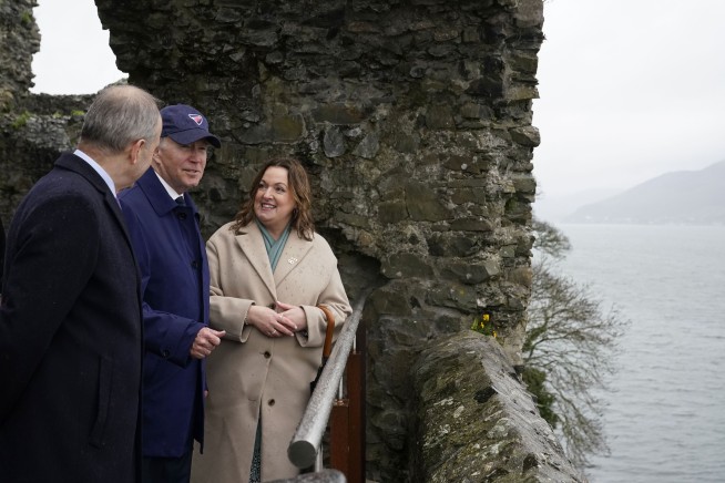 Joe O'Biden? In Ireland, president wonders why anyone leaves