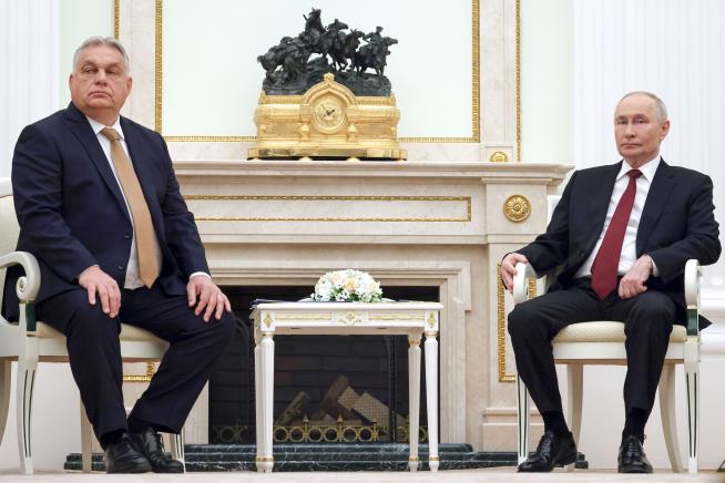 Hungary's Orbán seeks more Russian oil and gas at Kremlin talks with Putin