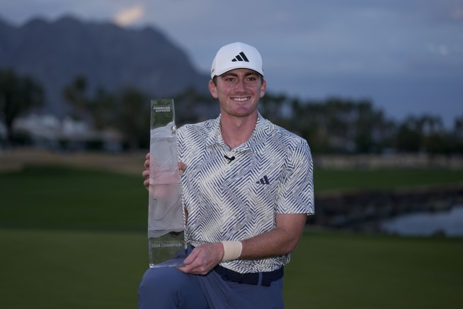 Nick Dunlap becomes 1st amateur winner on PGA Tour since 1991 with victory at The American Express