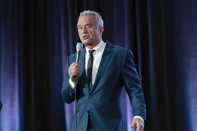 Libertarians nominate Chase Oliver for president, spurning both Trump and Kennedy