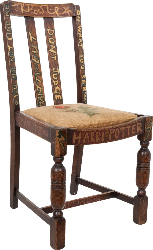 Harry Potter author's chair sells for $394,000 at auction