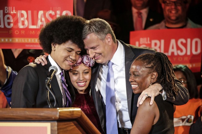 Former New York Mayor de Blasio and wife announce separation, but not divorce