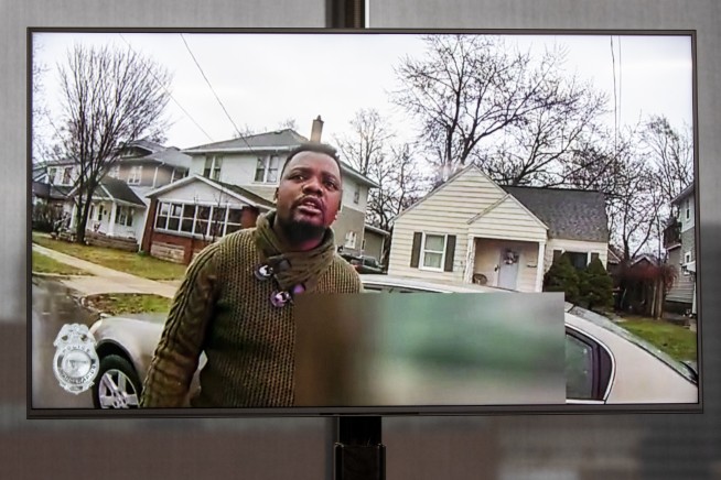 Video: Michigan cop on Black man's back, fatally shot him