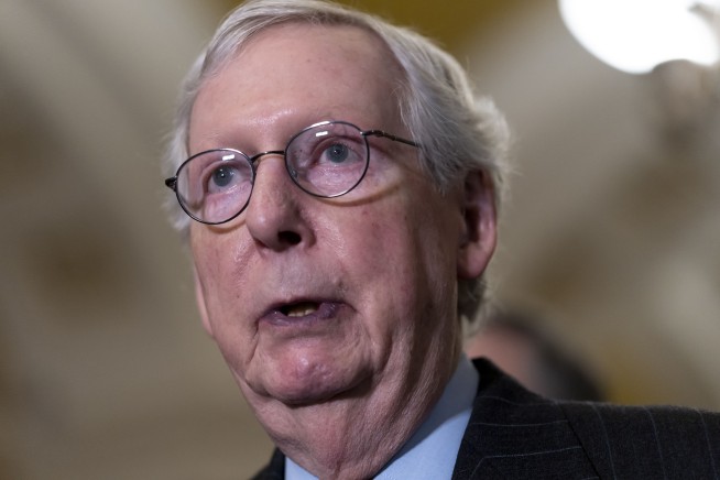 GOP Leader McConnell remains in hospital after concussion