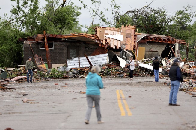 Tornadoes kill 4 in Oklahoma, leaving trail of destruction and thousands without power