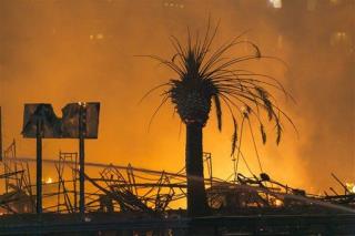 Massive LA Fire Treated as Arson