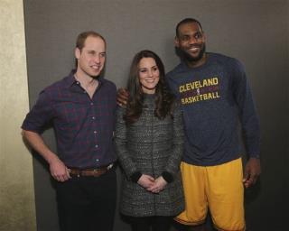 Oops! LeBron Touched Kate