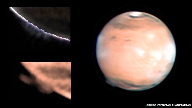 Mars Mystery: Bizarre 125-Mile High Plumes