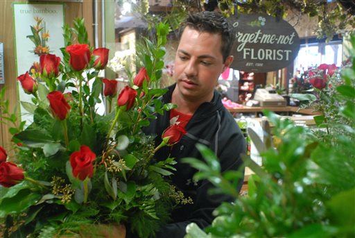 Husband Sends Valentine's Flowers, From the Grave