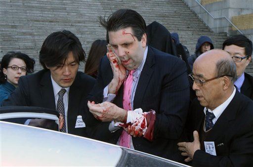 N. Korea Hails 'Knife Shower of Justice' on Ambassador