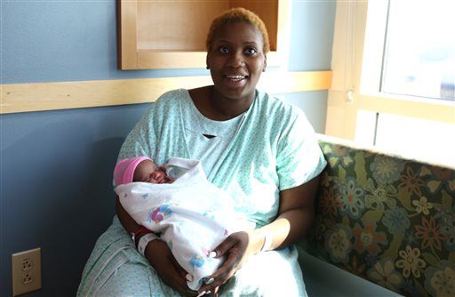 Woman Births Surprise Baby in the Shower