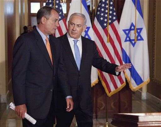 Now Boehner's Going to Israel