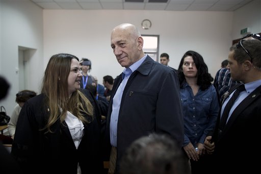 Former Israel PM Olmert Convicted of Corruption
