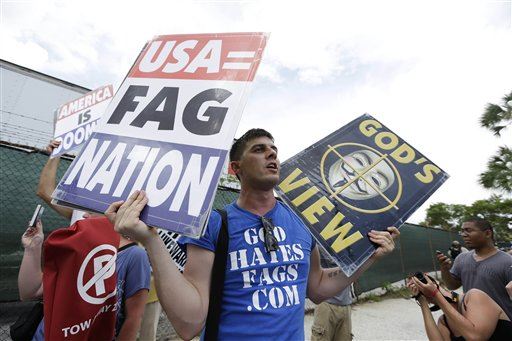 Santorum: Should Gay Printers Have to Make Westboro Signs?