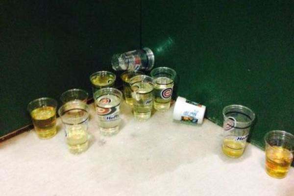 Wrigley Field's Bathrooms Were Busted, So This Happened