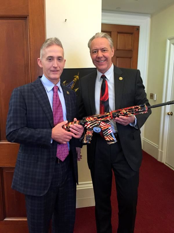DC Cops: Lawmaker's Assault Rifle Not a Problem