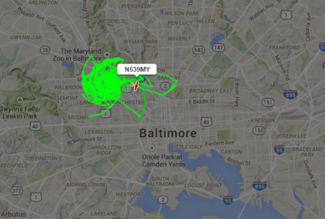 Online Sleuth: Surveillance Planes Spied on Baltimore