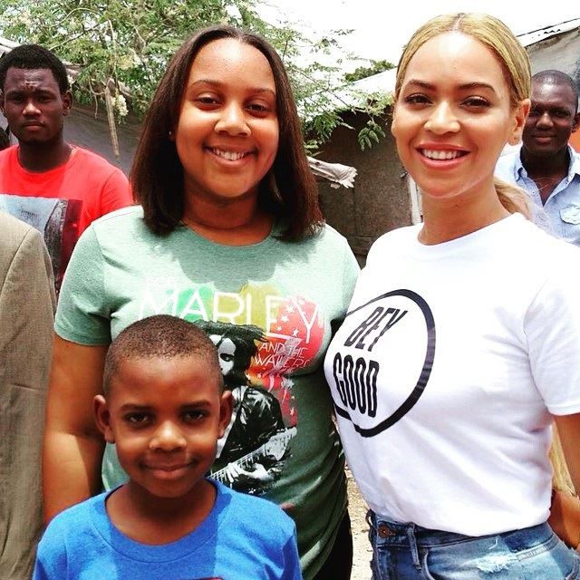 5 Years After Quake, Beyonce Drops In on Haiti