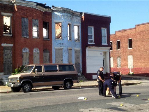 Baltimore Murder Count Hits 43-Year High