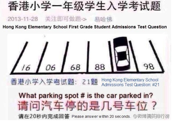 Can You Solve This Puzzle? Hong Kong 6-Year-Olds Can