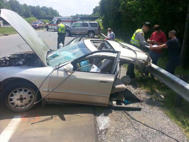 Pregnant Woman Survives Insane Crash, Is Charged